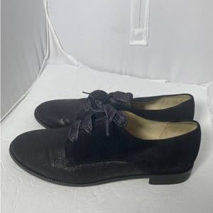 San Marina black leather and suede loafers size 39